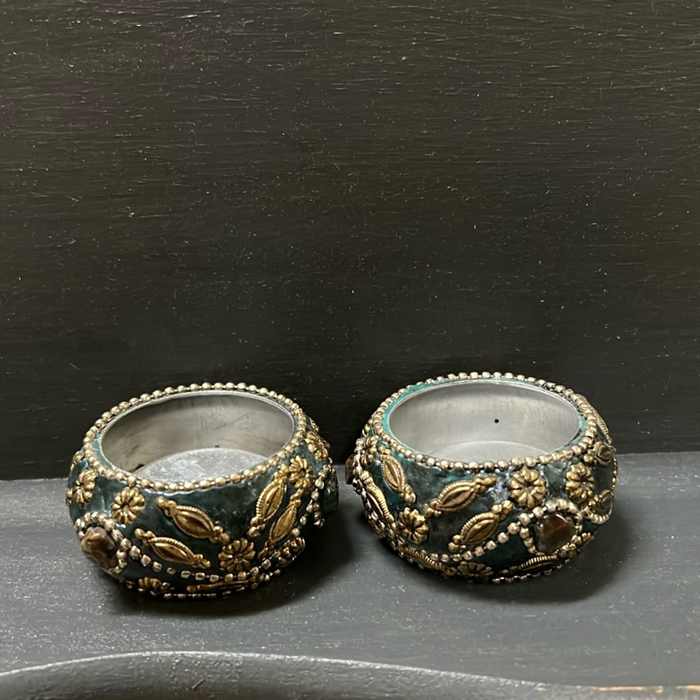 Pier 1 tea light candle holders